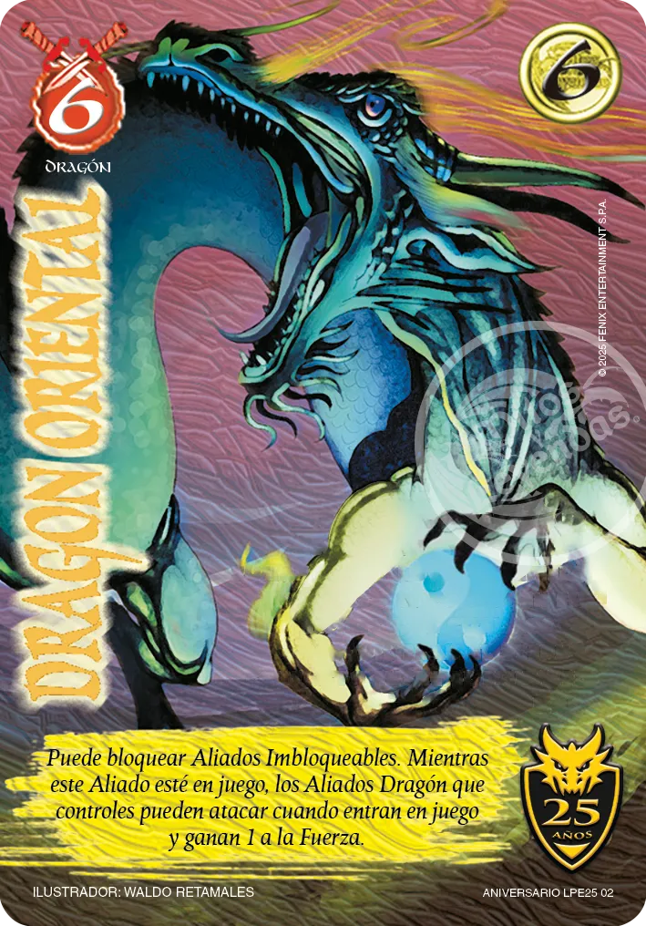Dragon Oriental — Aniversario 25