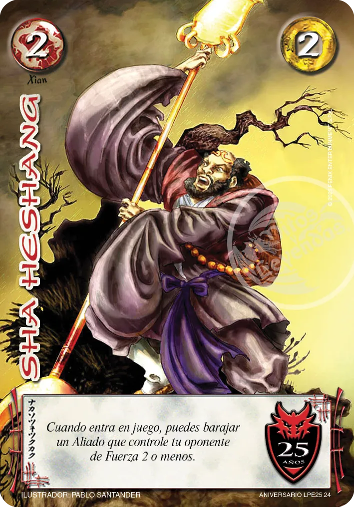 Sha Heshang — Aniversario 25