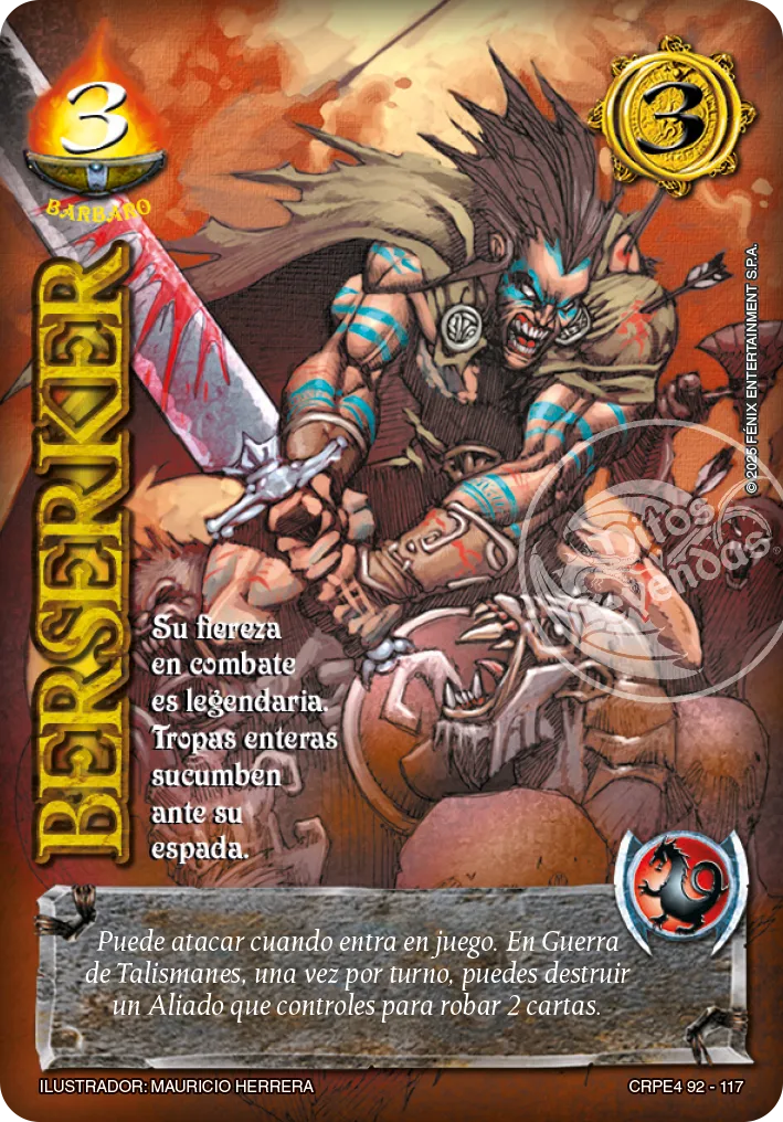 Berserker — Kit Racial 2025 Parte 1