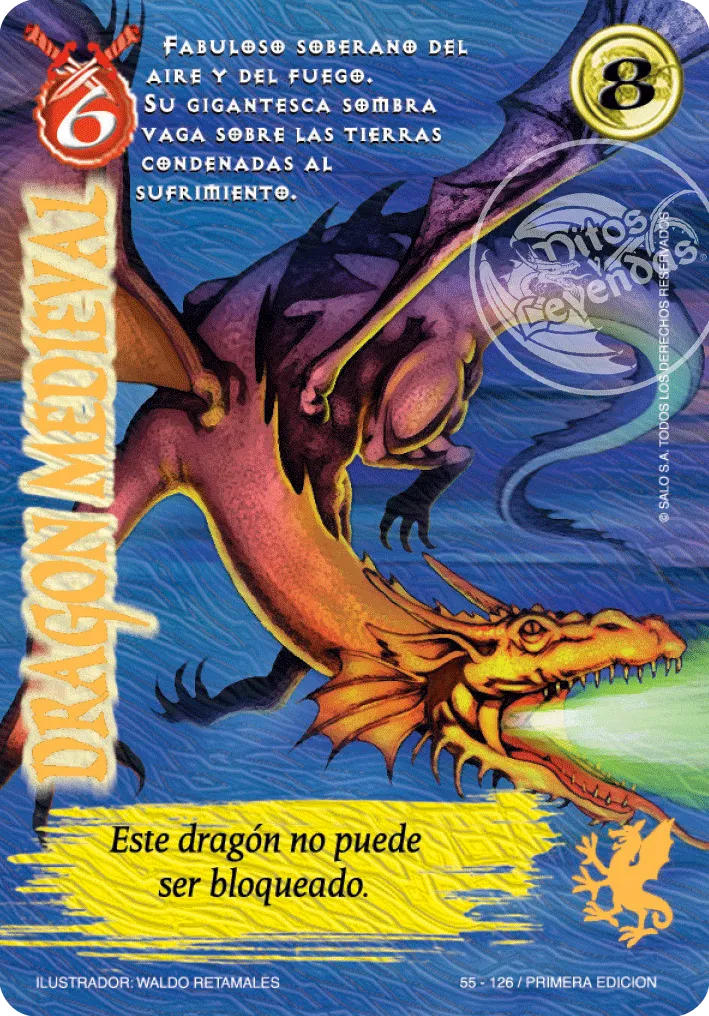 Dragon Medieval — CC - El Reto