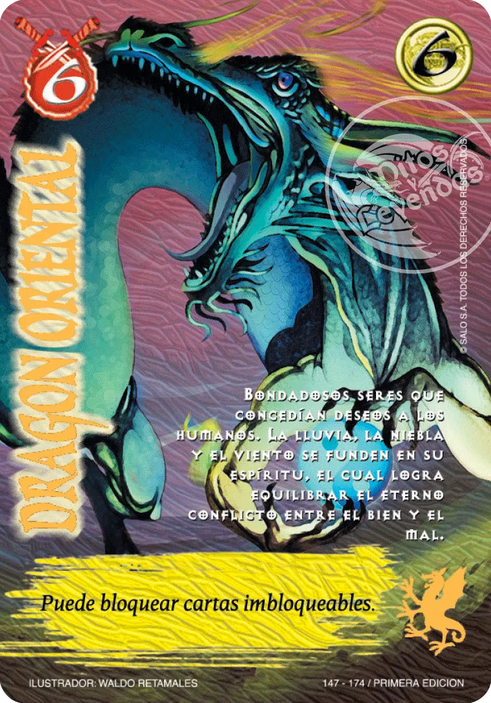 Dragon Oriental — CC - El Reto