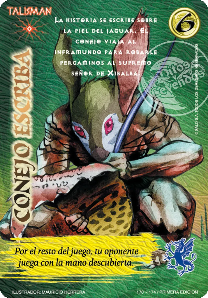 Conejo Escriba — CC - El Reto