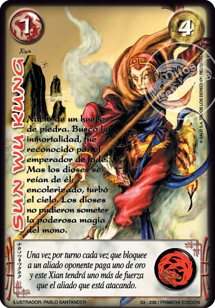 Sun Wu Kung — CC - Espiritu de Dragon