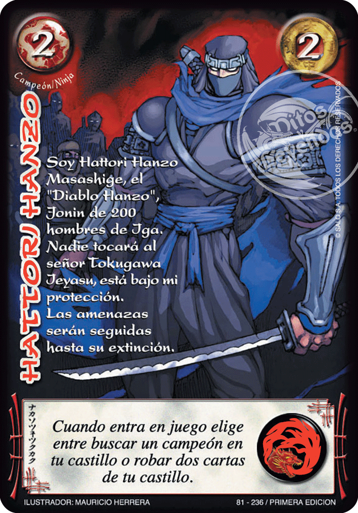 Hattori Hanzo — CC - Espiritu de Dragon