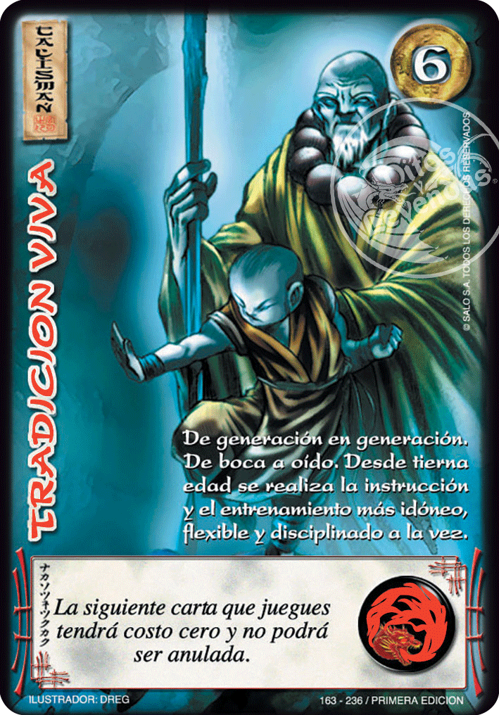 Tradicion Viva — CC - Espiritu de Dragon