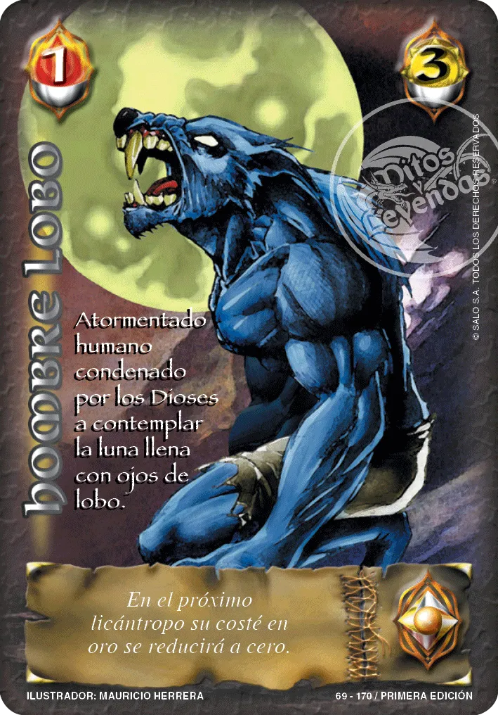 Hombre Lobo — CC - La Cofradia