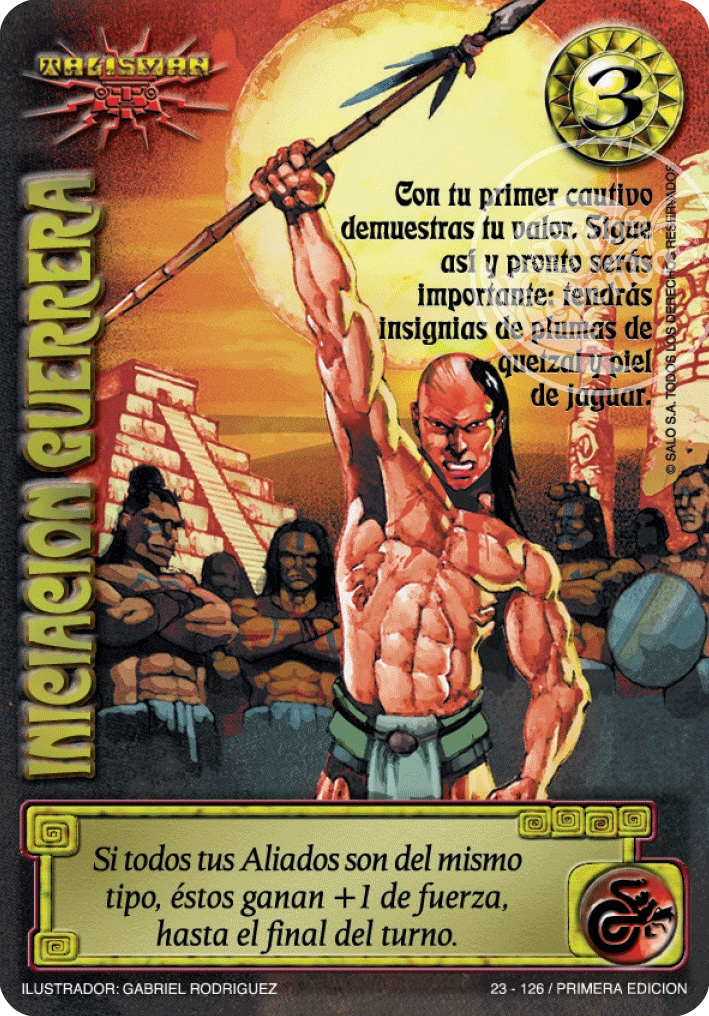 Iniciacion Guerrera — CC - La Ira del Nahual