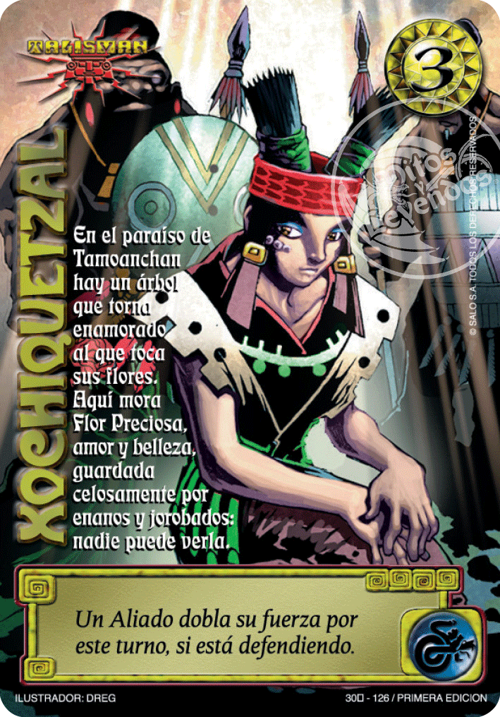 Xochiquetzal — CC - La Ira del Nahual
