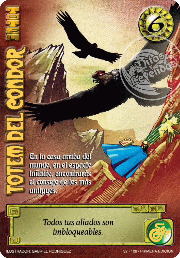 Totem del Condor — CC - La Ira del Nahual