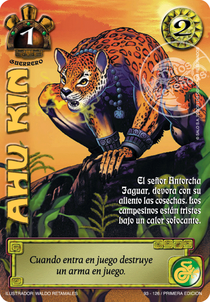 Ahu Kin — CC - La Ira del Nahual