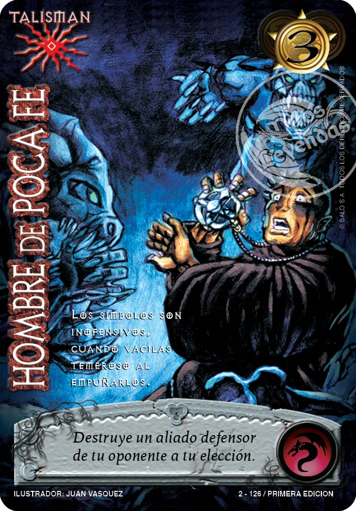 Hombre de Poca Fe — CC - Mundo Gotico