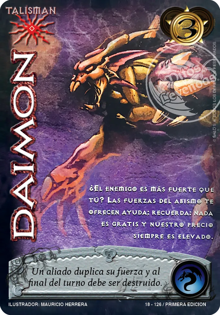 Daimon — CC - Mundo Gotico