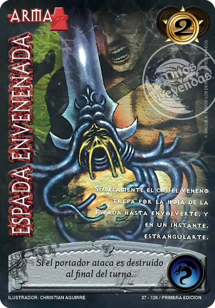Espada Envenenada — CC - Mundo Gotico
