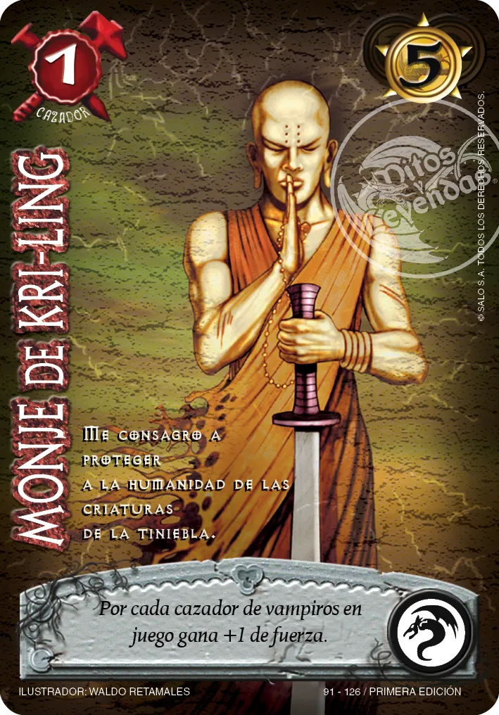 Monje de Kri-Ling — CC - Mundo Gotico