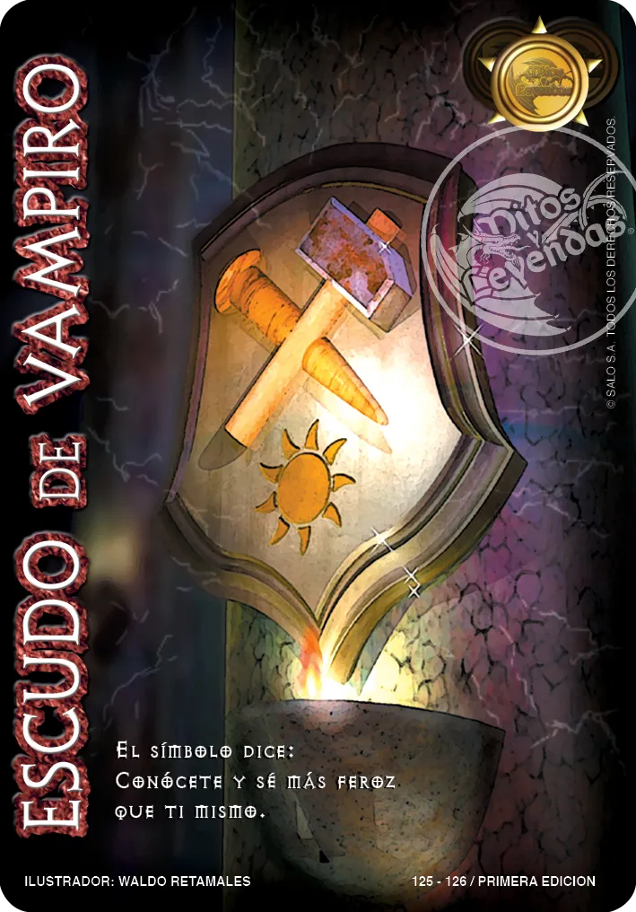 Escudo de Vampiro — CC - Mundo Gotico