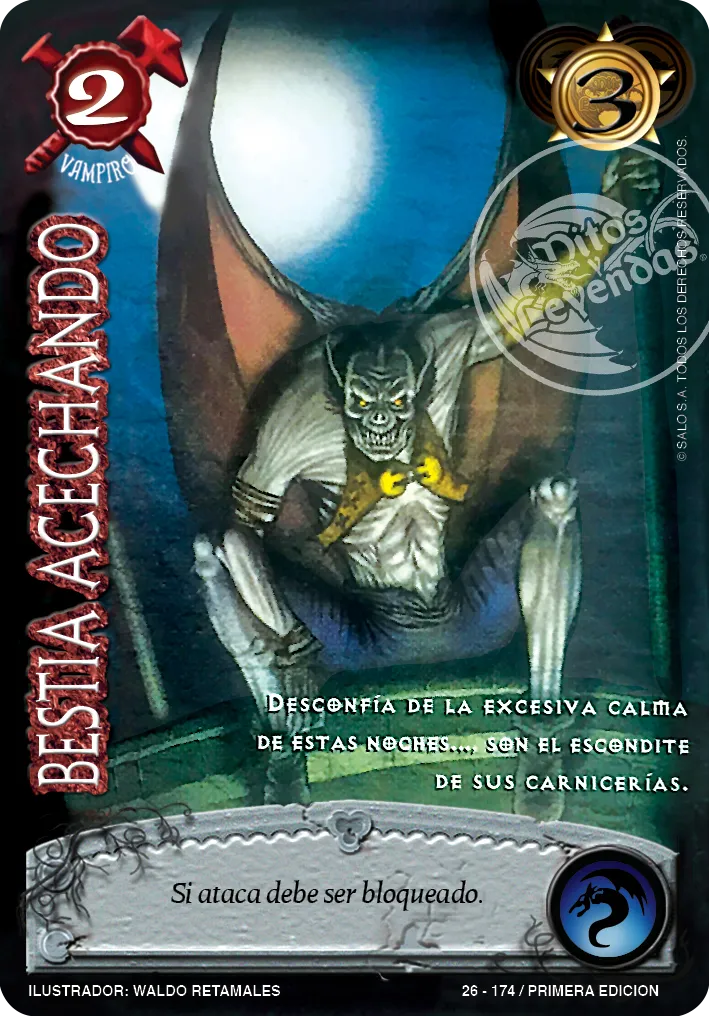 Bestia Acechando — CC - Mundo Gotico