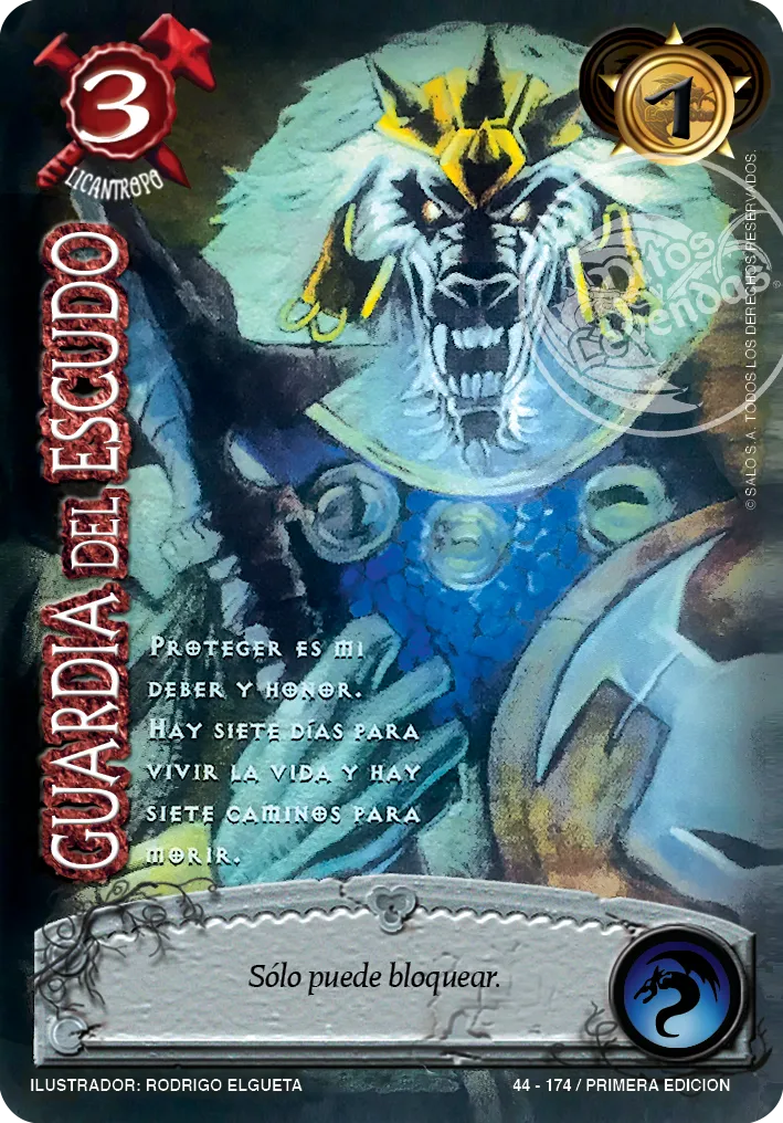 Guardia del escudo — CC - Mundo Gotico