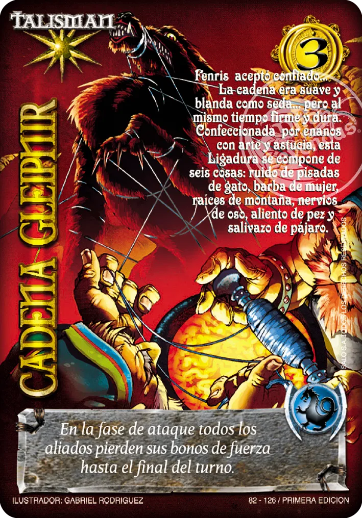 Cadena Gleipnir — CC - Ragnarok