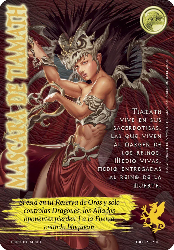 Mascara de Tiamath — Kit Extension 2022