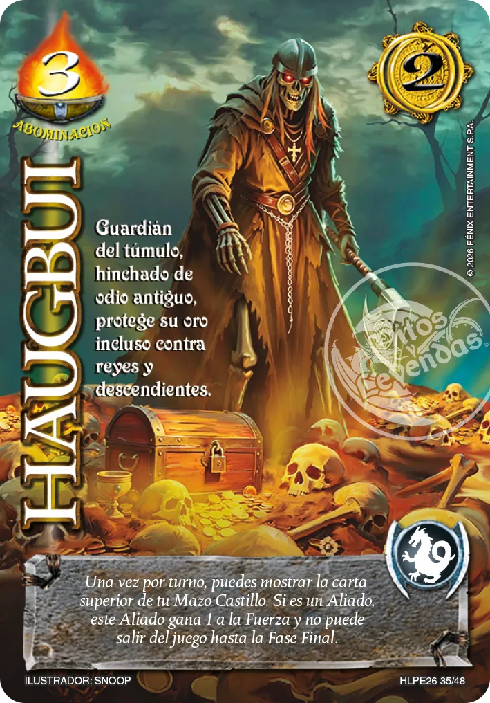Haugbui — Leyendas de Ultratumba
