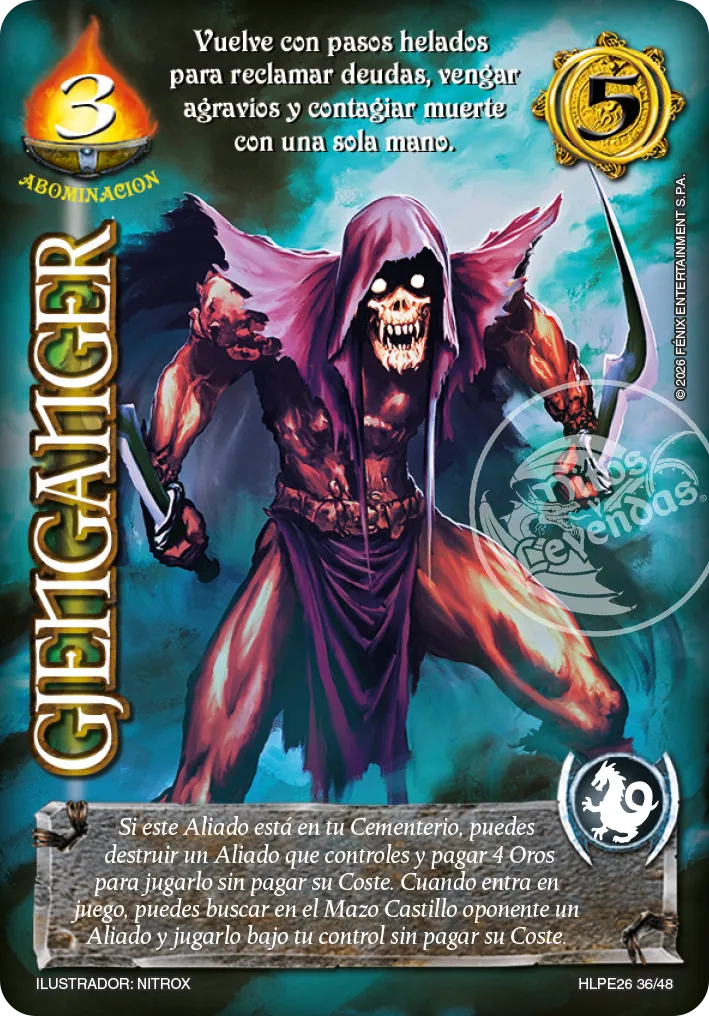 Gjenganger — Leyendas de Ultratumba