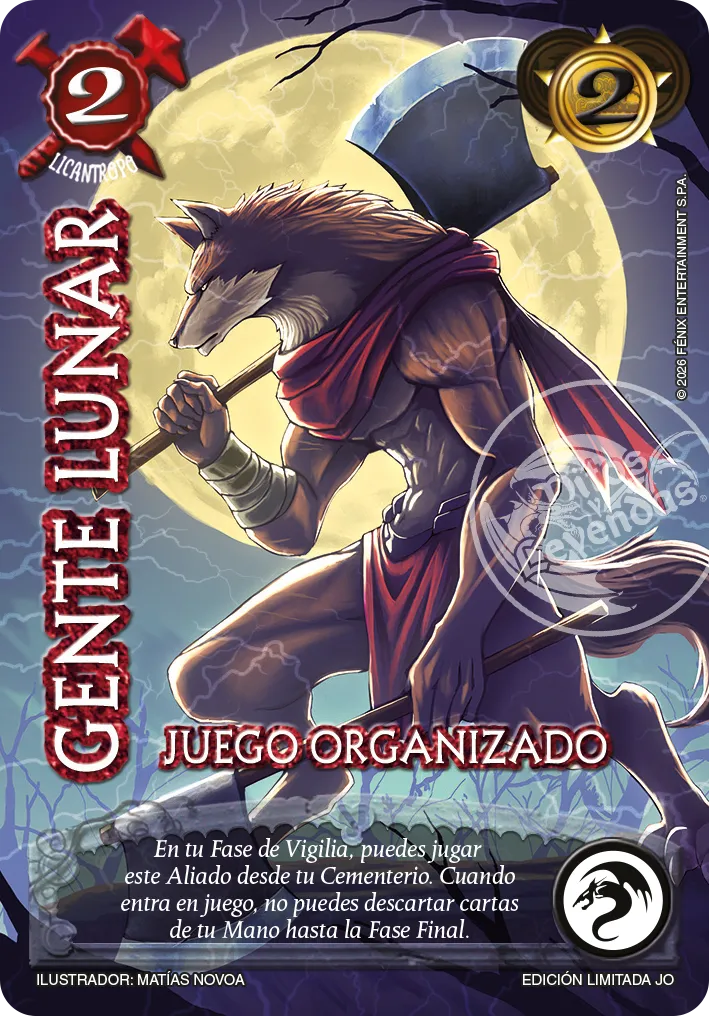 Gente Lunar — Juego Organizado