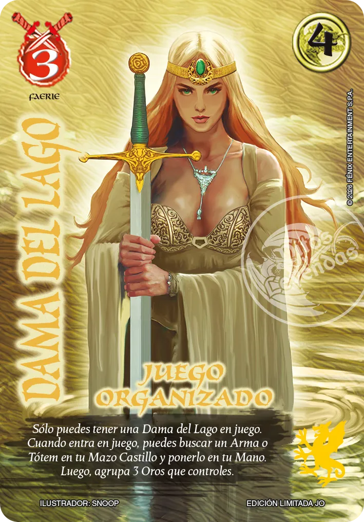 Dama del Lago — Juego Organizado