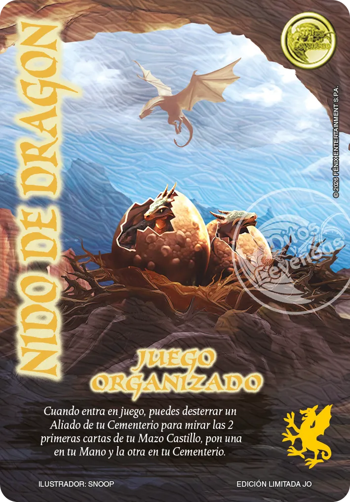 Nido de Dragón — Juego Organizado