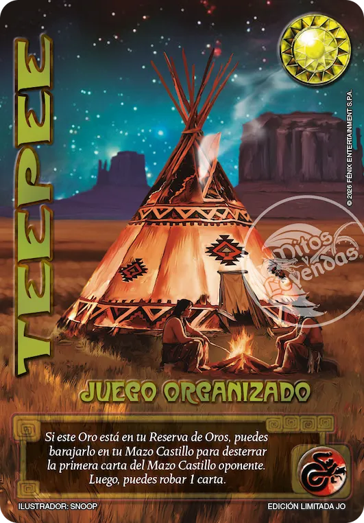 Teepee — Juego Organizado