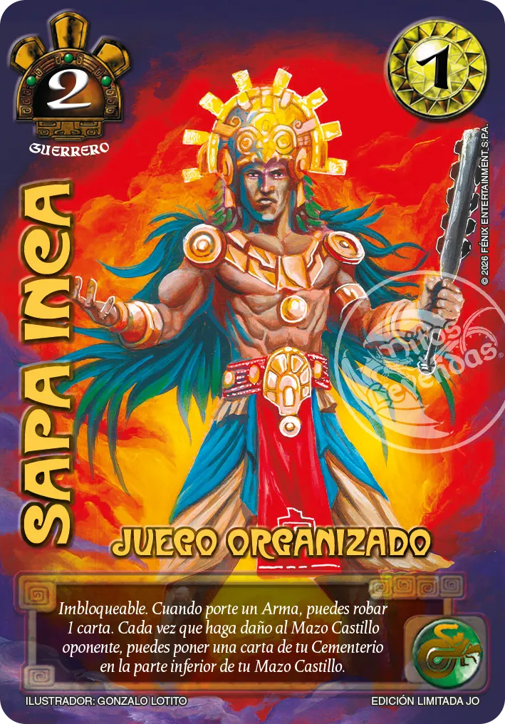 Sapa Inca — Juego Organizado