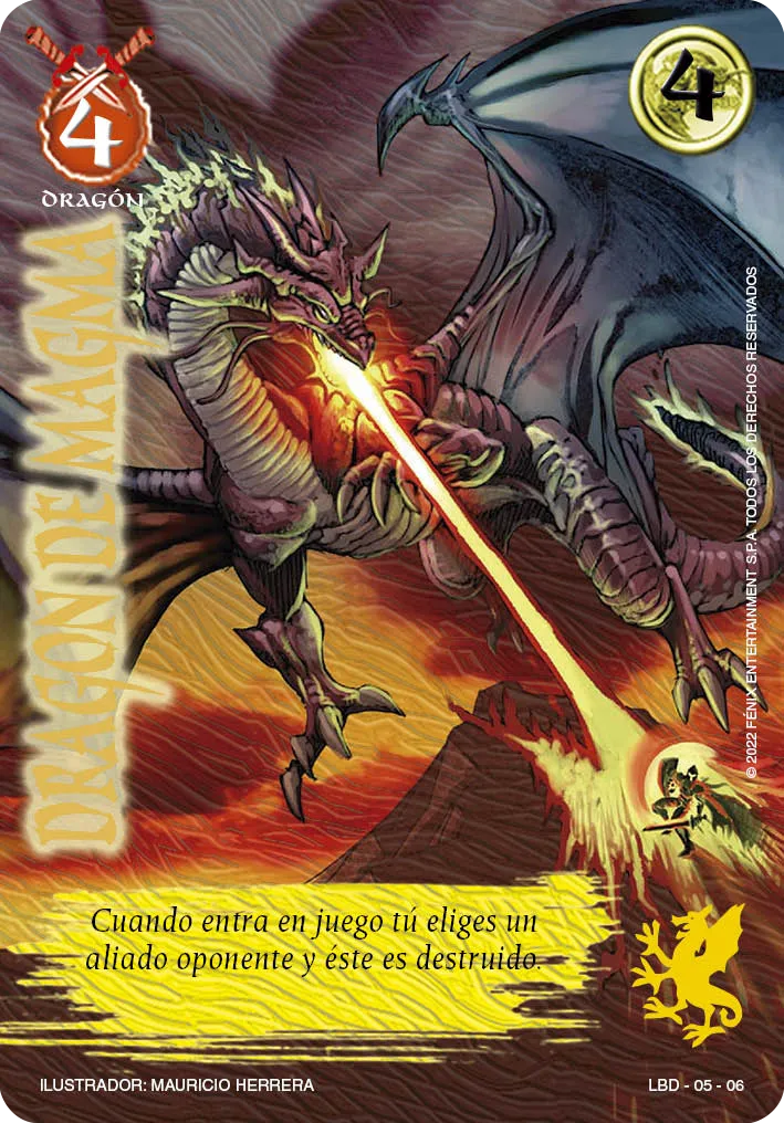 Dragon de Magma — Liber Dominus