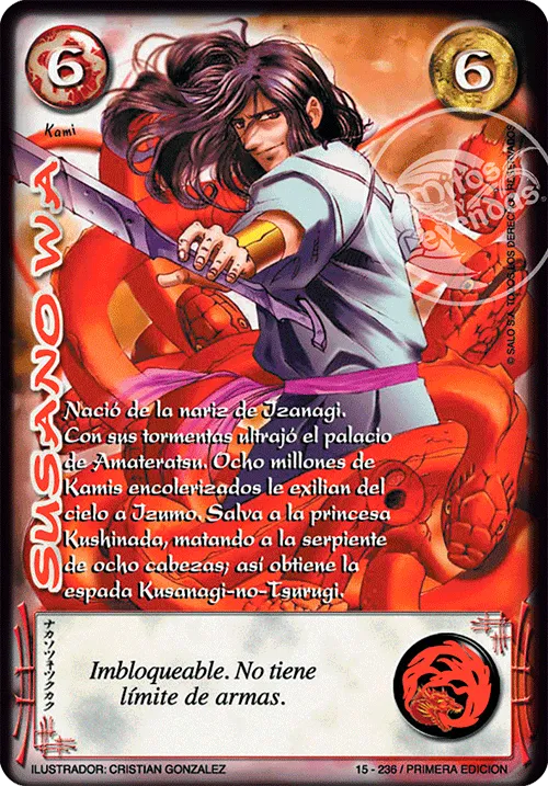 Susano Wa — Leyendas 1.0
