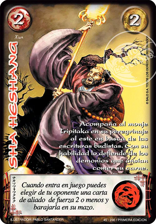 Sha Heshang — Leyendas 1.0