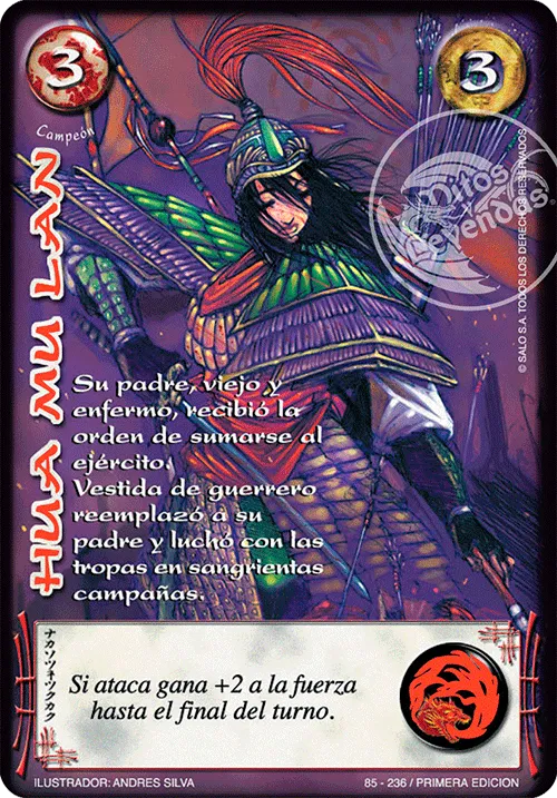 Hua Mu Lan — Leyendas 1.0