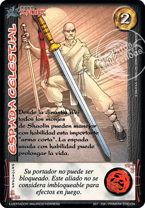 Espada Celestial — Leyendas 1.0