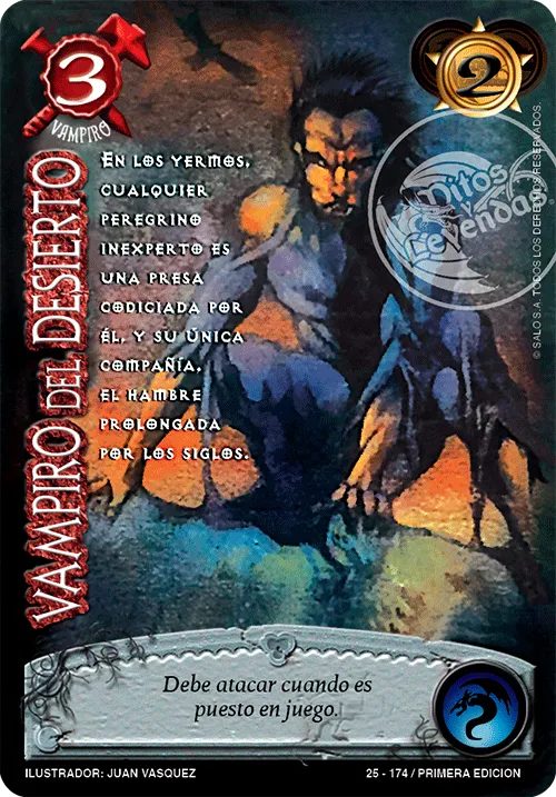 Vampiro del Desierto — Leyendas 1.0