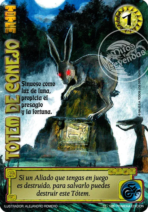Totem de Conejo — Leyendas 1.0