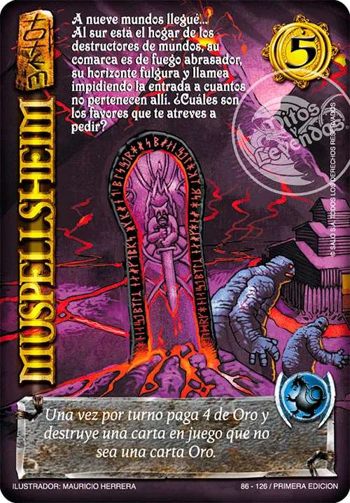Muspellsheimm — Leyendas 1.0