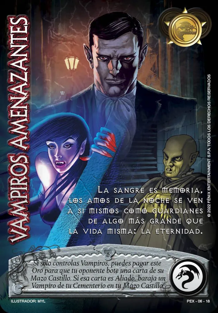 Vampiros Amenazantes — Leyendas 2.0