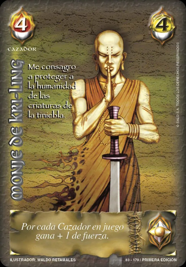 Monje de Kri-Ling — Leyendas 2.0