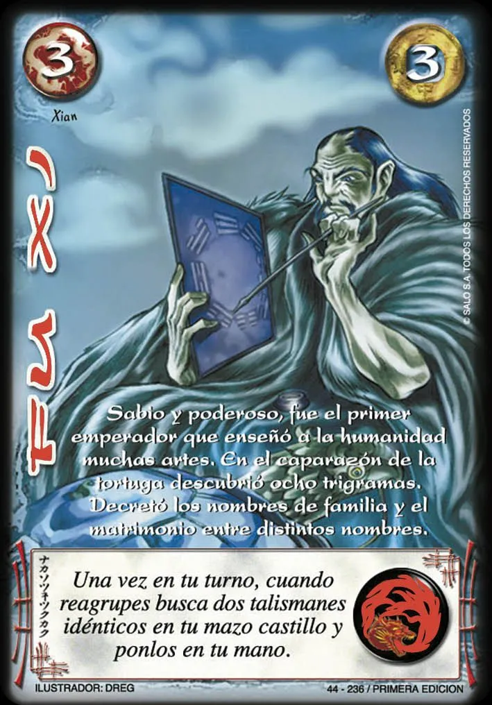Fu Xi — Leyendas 2.0