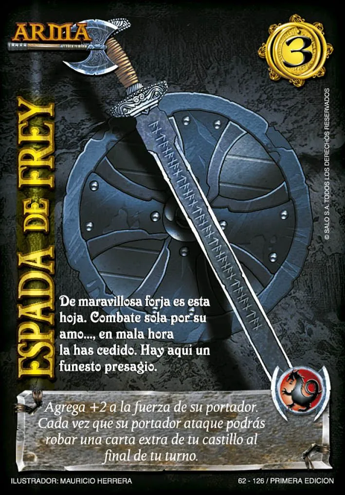Espada de Frey — Leyendas 2.0