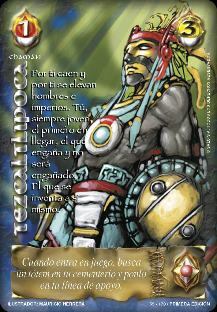 Tezcaltlipoca — Leyendas 2.0