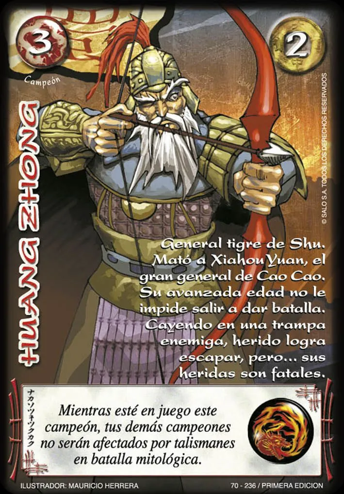 Huang Zhong — Leyendas 2.0