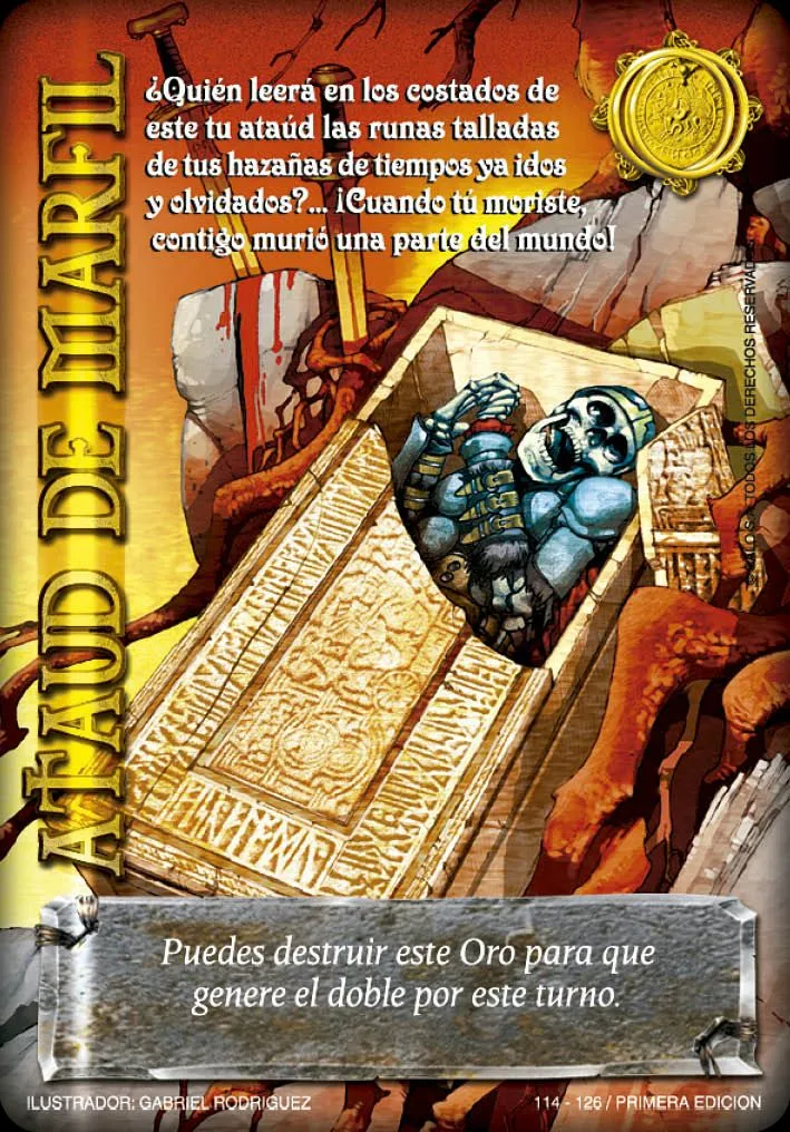 Ataud de Marfil — Leyendas 2.0