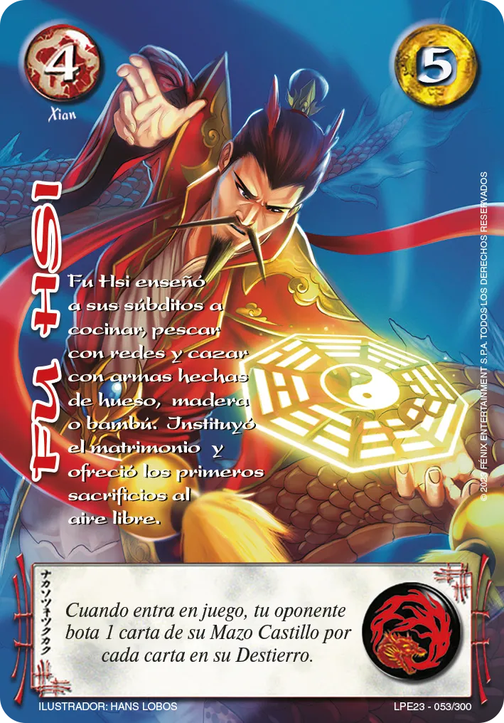 Fu Hsi — Leyendas 3.0