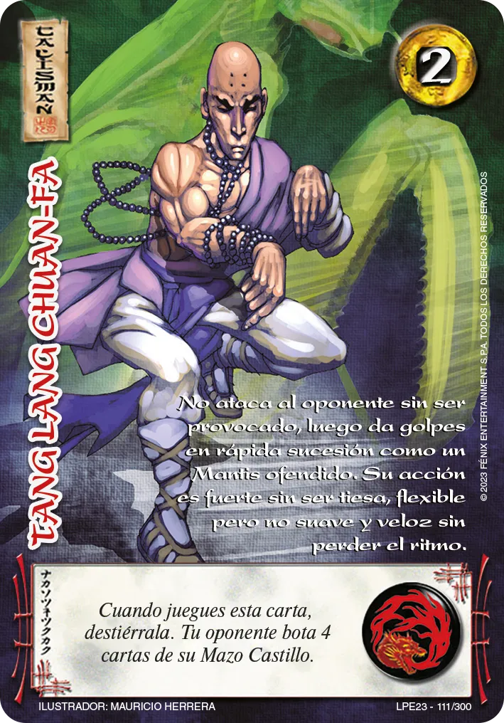 Tang Lang Chuan Fa — Leyendas 3.0