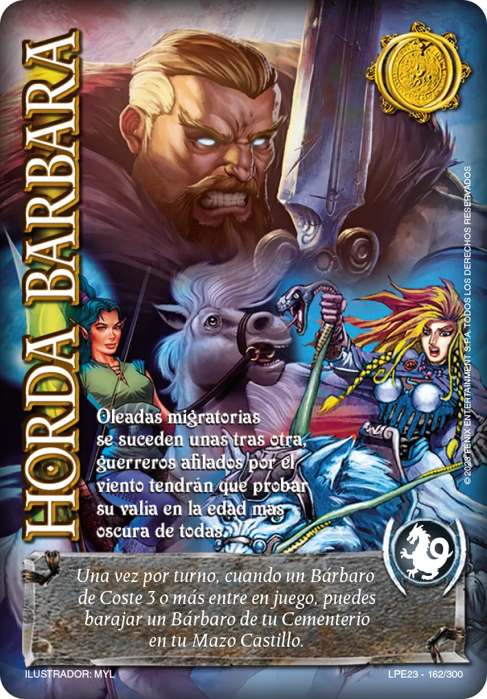 Horda Barbara — Leyendas 3.0
