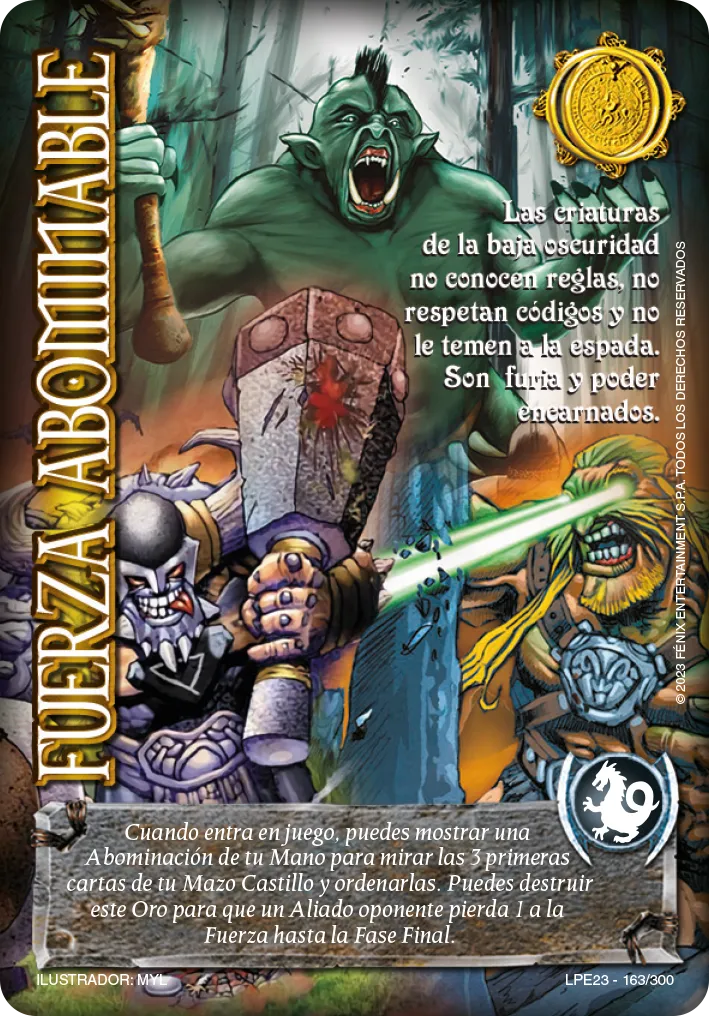 Fuerza Abominable — Leyendas 3.0