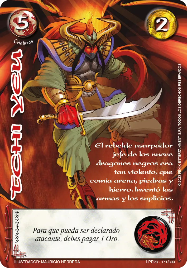 Tchi Yeu — Leyendas 3.0